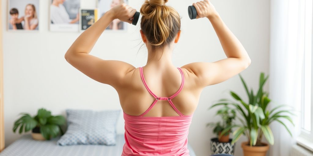 Exercices de rééducation du bras à domicile