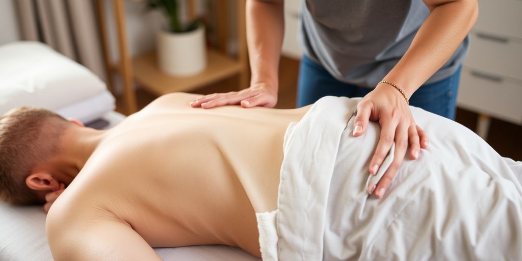 Massage thérapeutique à domicile pour lombalgie chronique